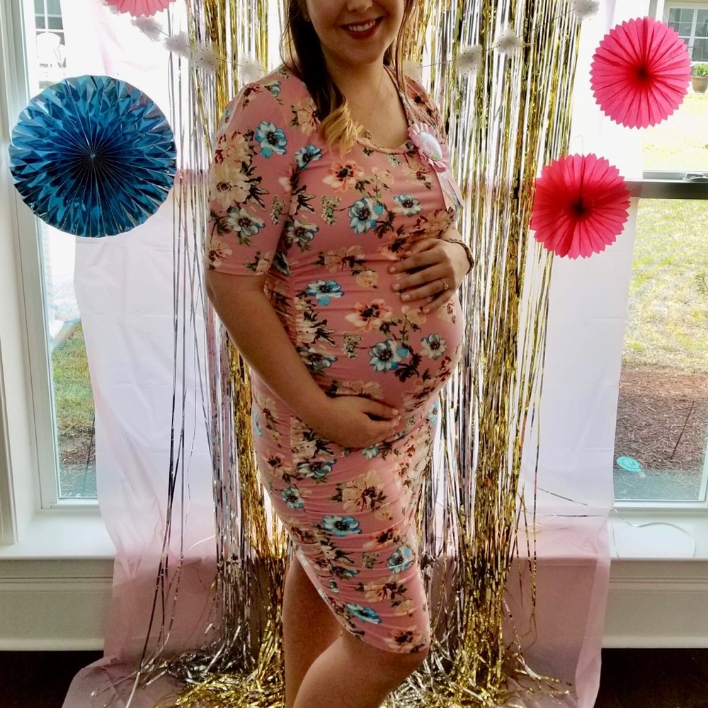 Maternity body con dress